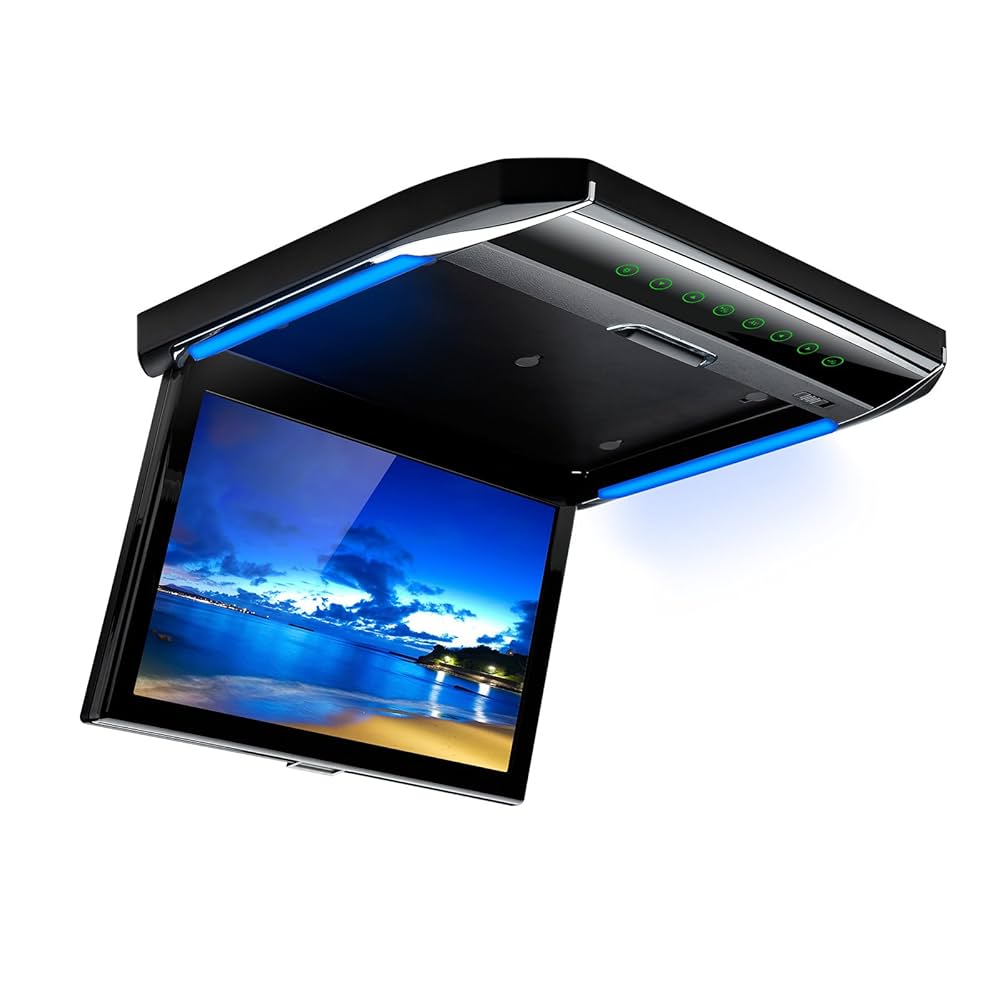 【新品未使用】フリップダウンモニター 12.1インチ 1080P 大画面 高画質 フリップダウンモニター 12.1インチ 高画質 LEDバックライト液晶